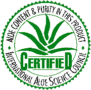 Certified Kosher and organic Aloe Vera juice in Liquid Body Balance Supplement